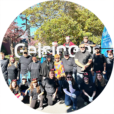 In October, Geisinger employees dressed up to join in the fun at the 78th annual South Williamsport Mummers’ Parade.